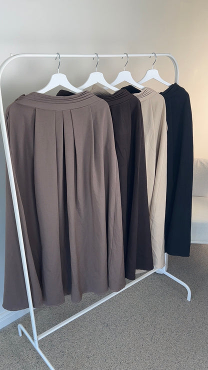 MAXI SKIRT BEIGE
