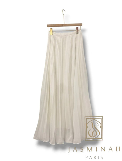 Plisse skirt dubble lined