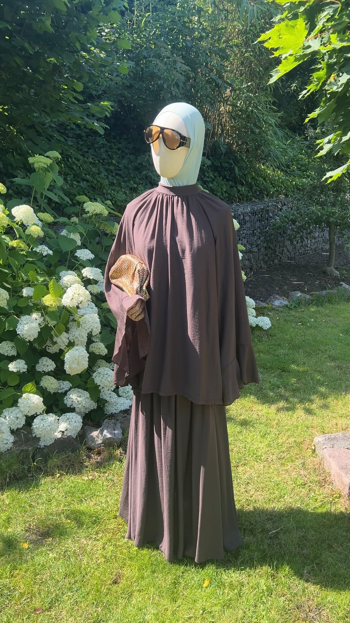 AIRY ESSENTIAL SET DARK BROWN