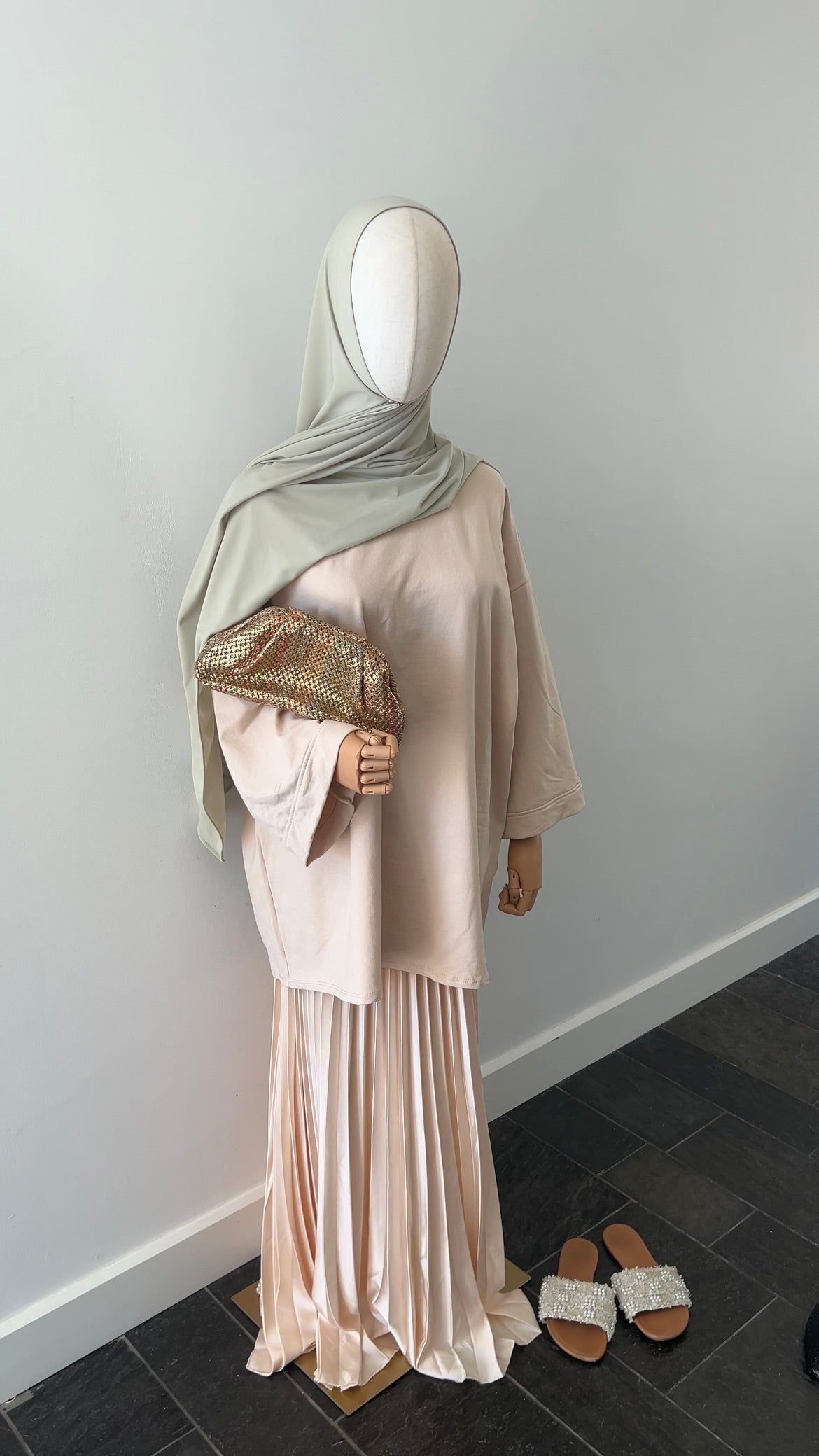 COTTON LONGSLEEVE BEIGE