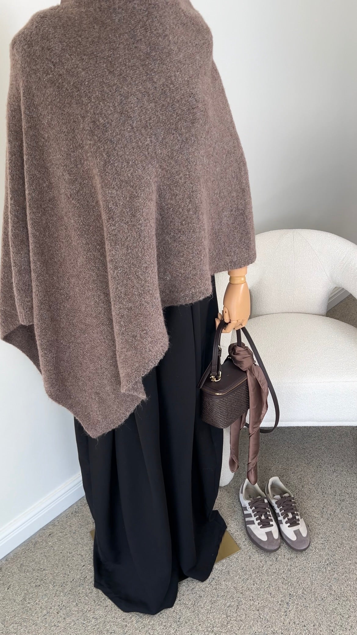 FALL TROUSER BLACK (tall proof)