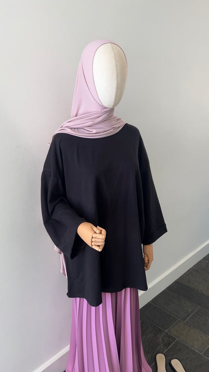 COTTON LONGSLEEVE BLACK