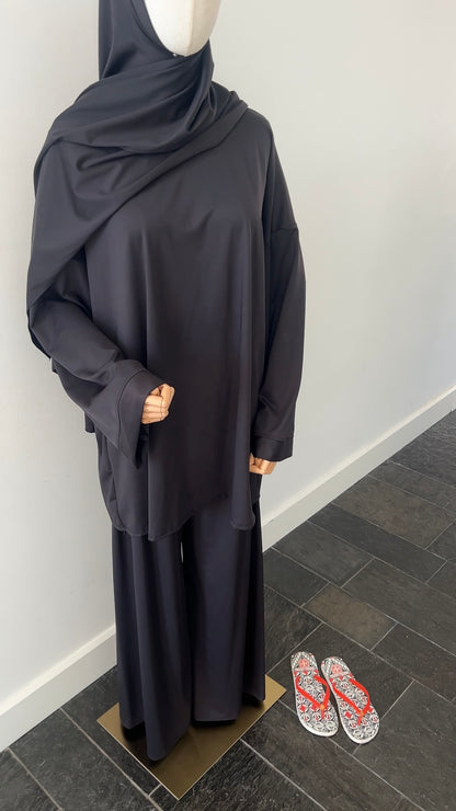 BURKINI 3 PIECE BLACK