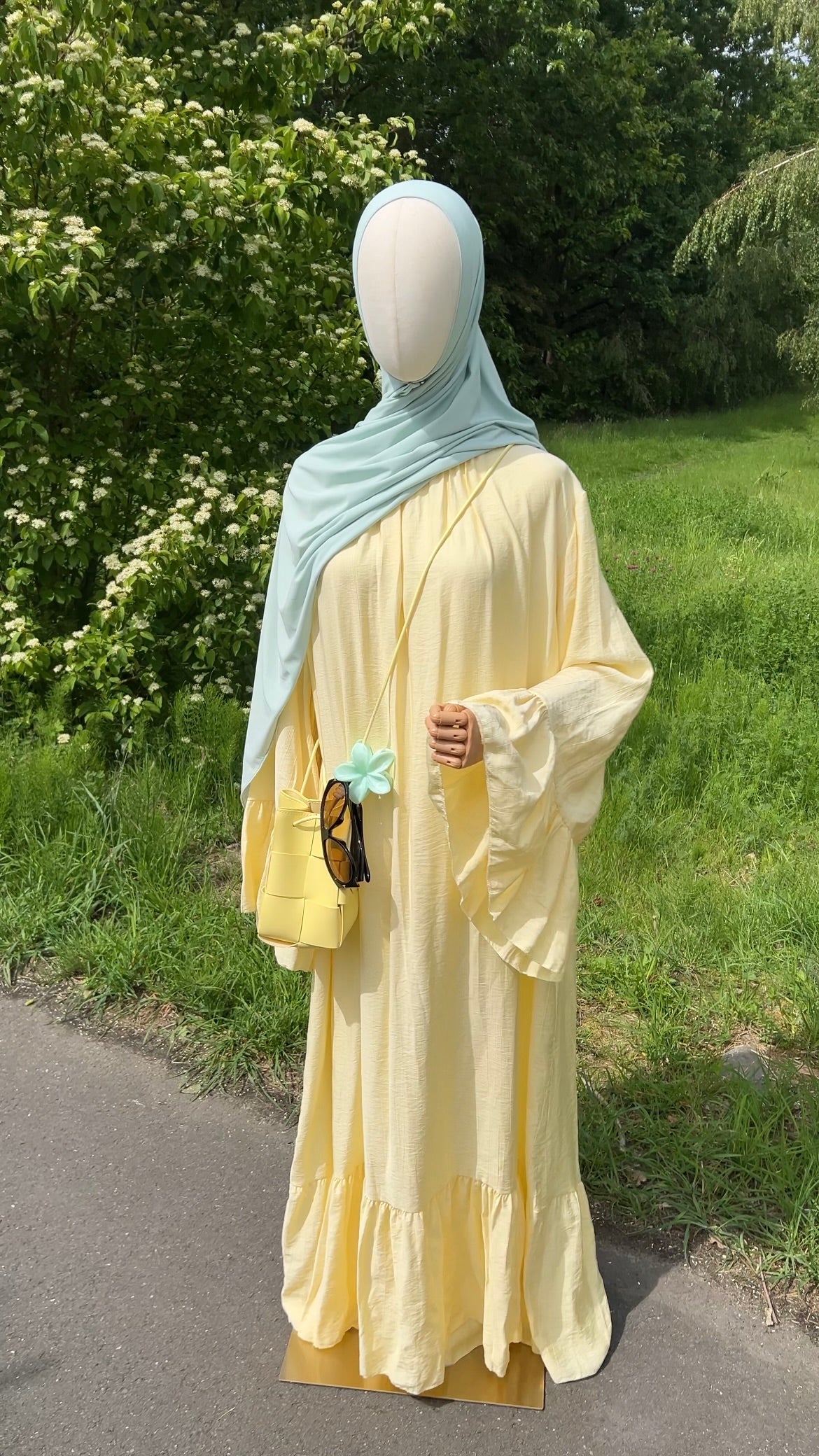 AIRY DRESS YELLOW (RESTOCKING SOON)