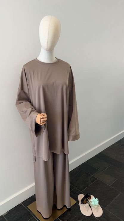 BURKINI 3 PIECE TAUPE