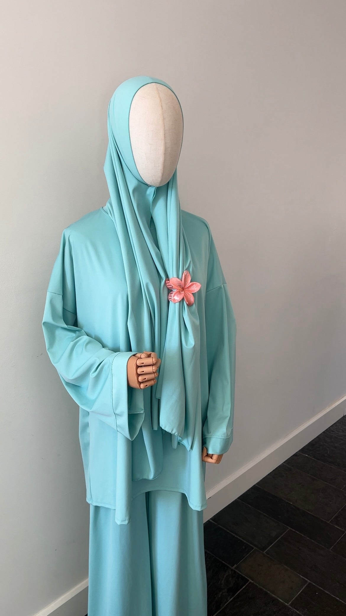 BURKINI 3 PIECE AQUA
