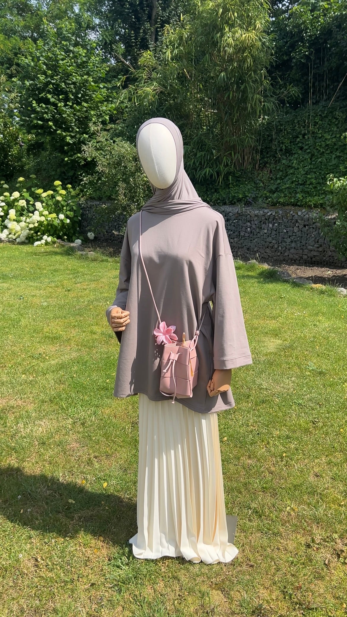 COTTON LONGSLEEVE TAUPE