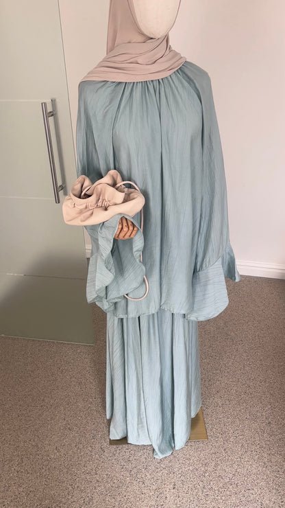 AIRY ESSENTIAL SET MINT BLUE