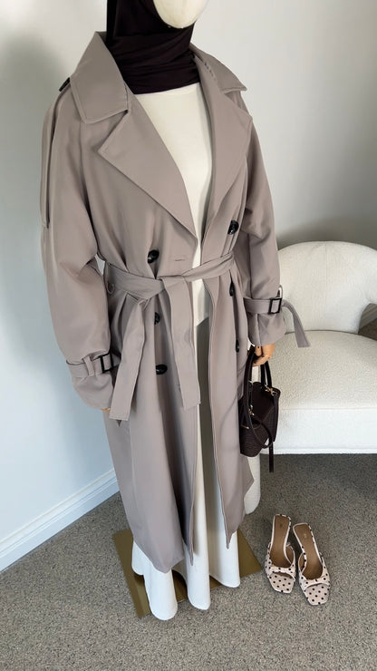 TRENCH COAT TAUPE