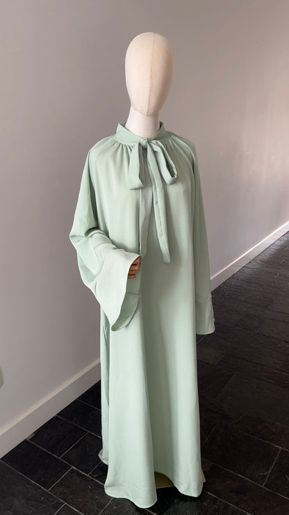 BOW DRESS MINT