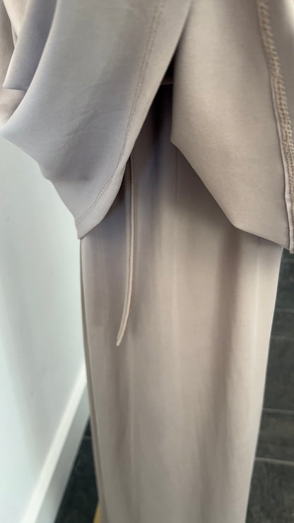 SLEEVE BURKINI LIGHT TAUPE/YELLOW