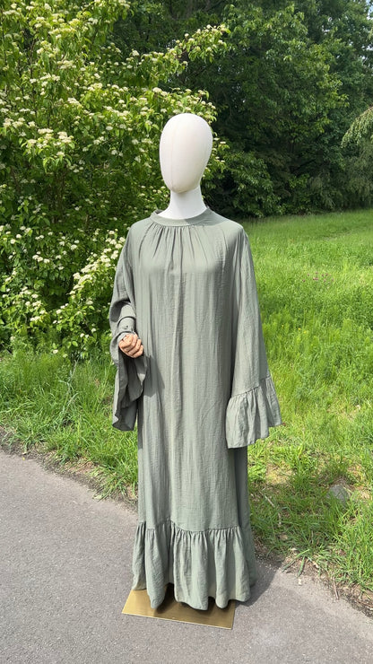 AIRY DRESS KHAKI
