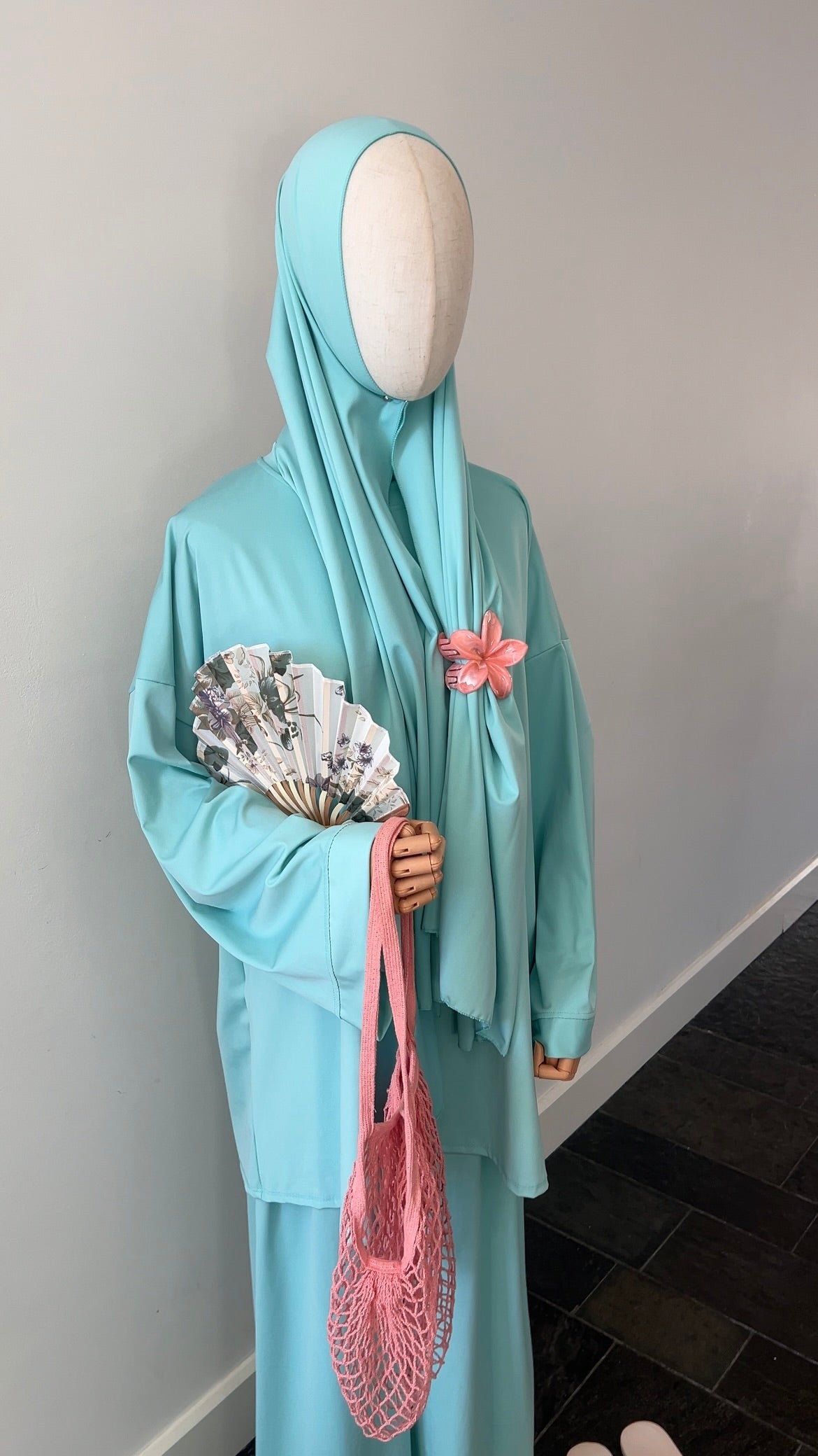 BURKINI 3 PIECE AQUA