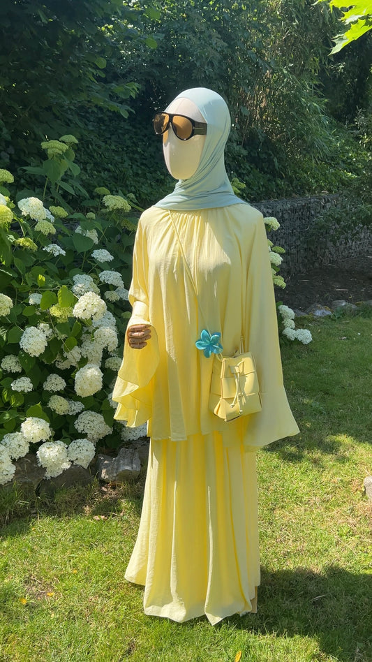 AIRY ESSENTIAL SET BUTTER YELLOW