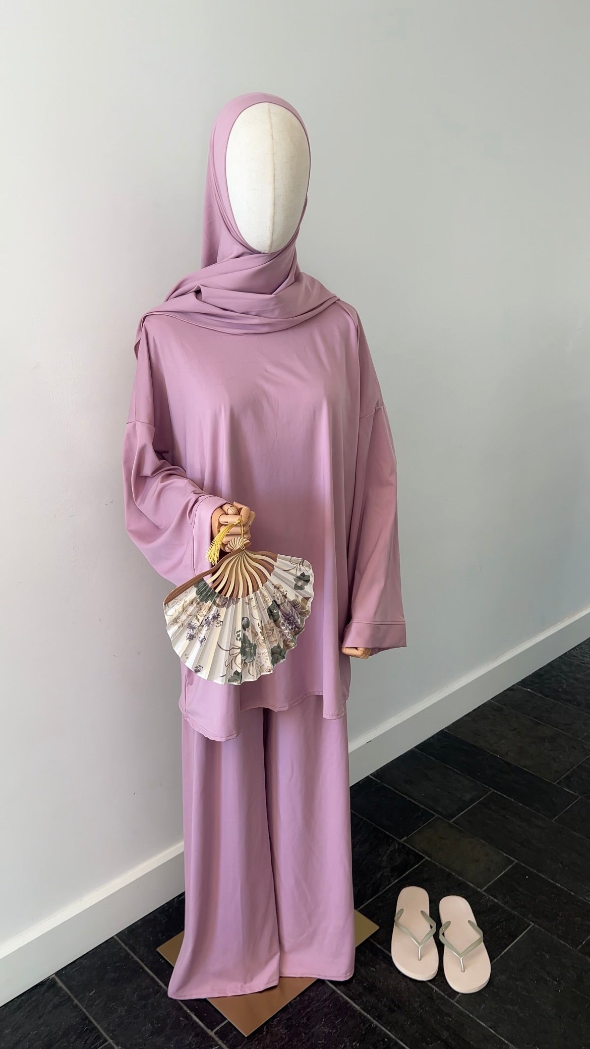 BURKINI 3 PIECE ROSE