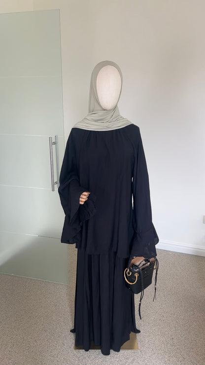 AIRY ESSENTIAL SET BLACK