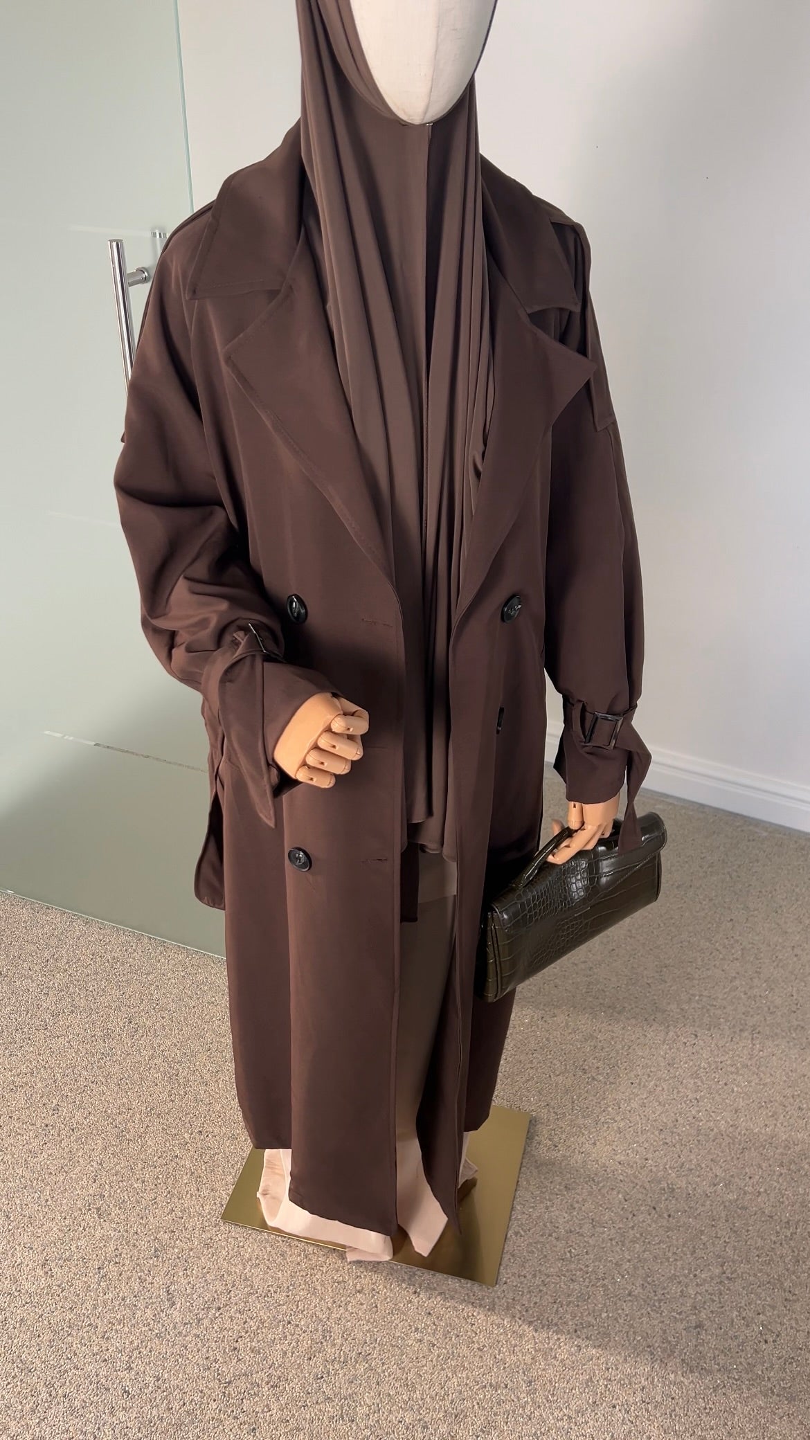 TRENCH COAT BROWN