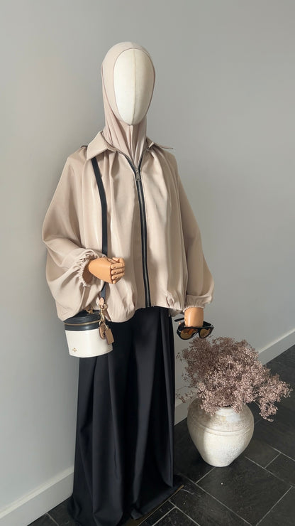 DRAPED TROUSERS BLACK (TALL PROOF)