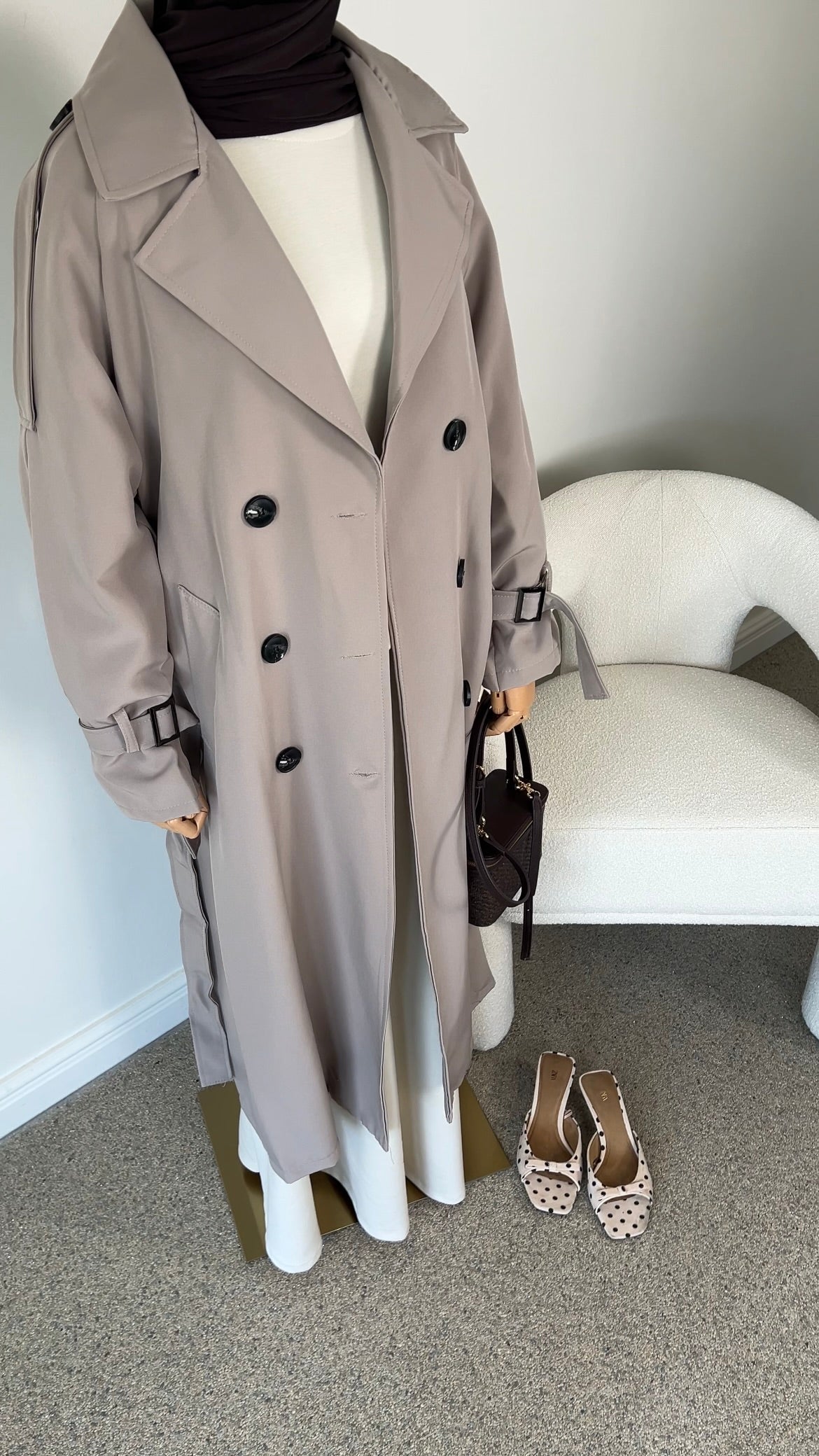 TRENCH COAT TAUPE
