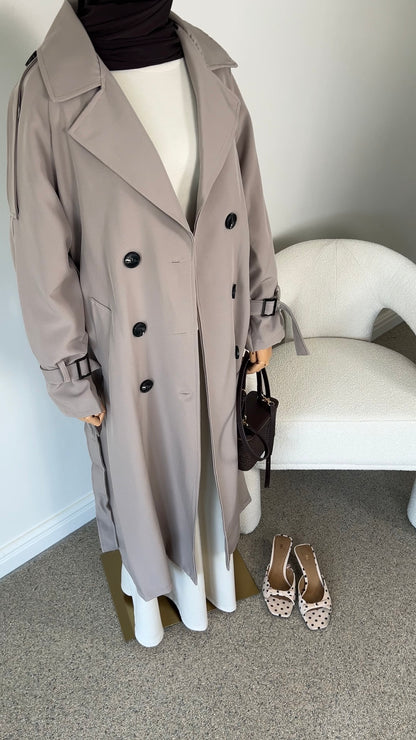TRENCH COAT TAUPE