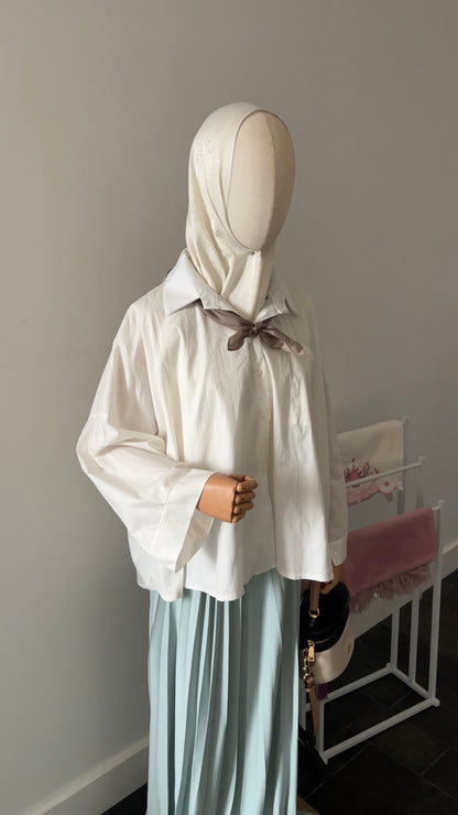 OVERSIZED SHIRT WHITE