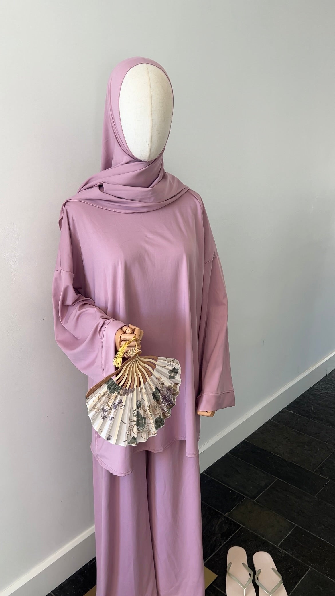 BURKINI 3 PIECE ROSE