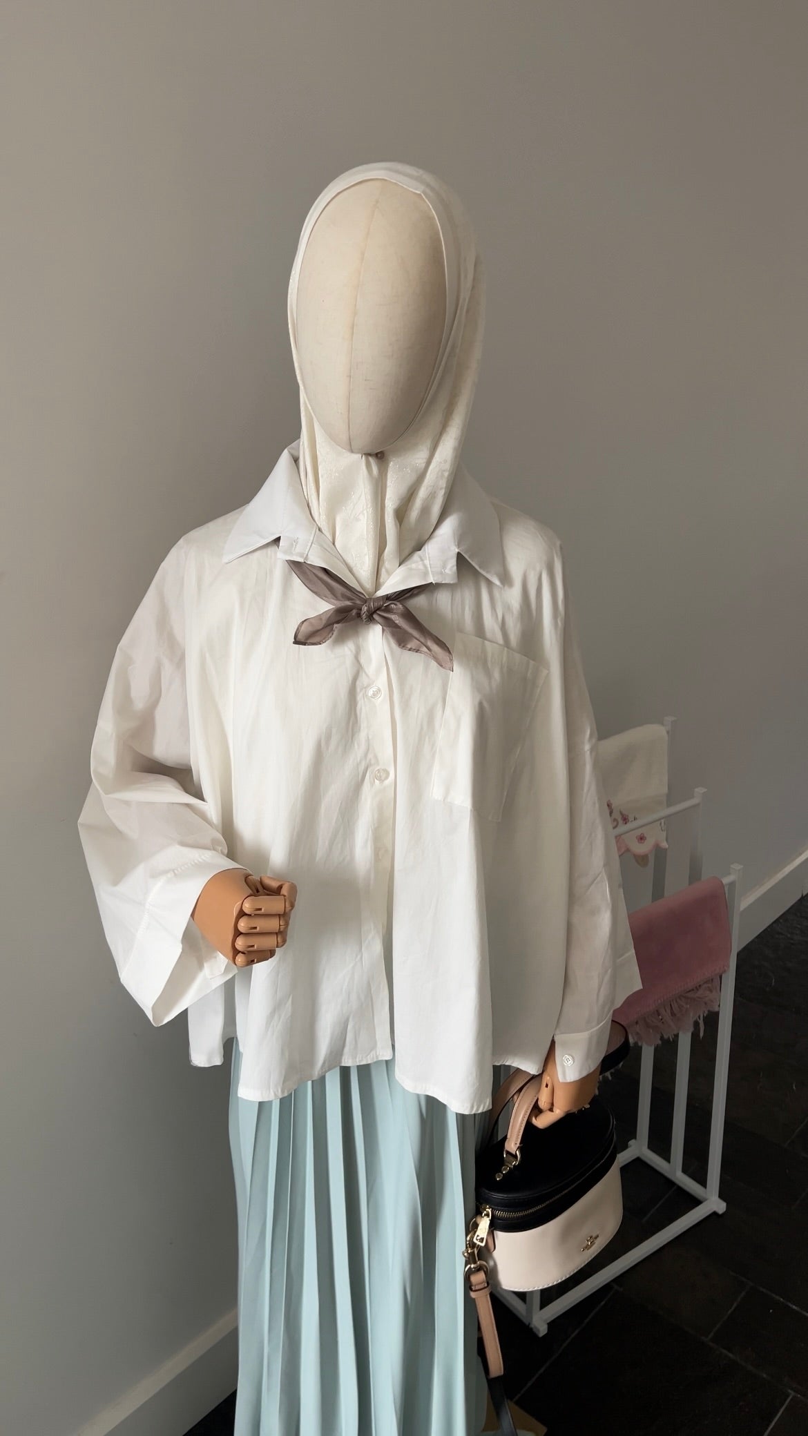OVERSIZED SHIRT WHITE
