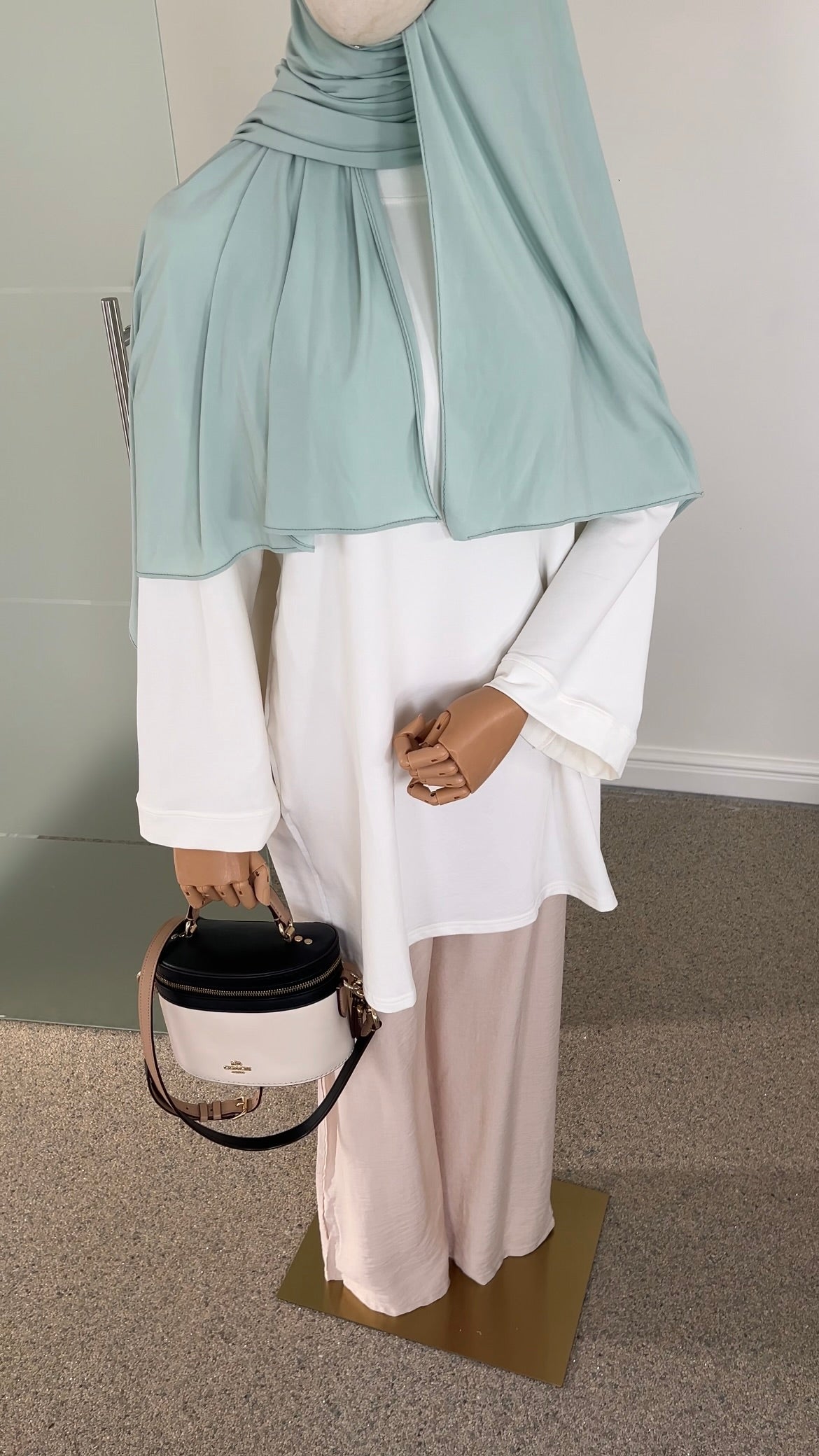 EVERYDAY VISCOSE PANTS BEIGE