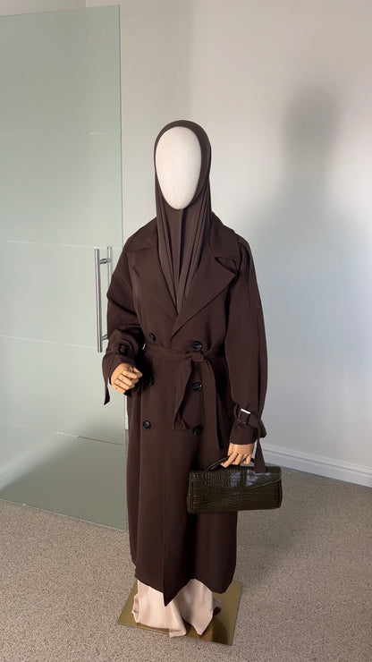 TRENCH COAT BROWN