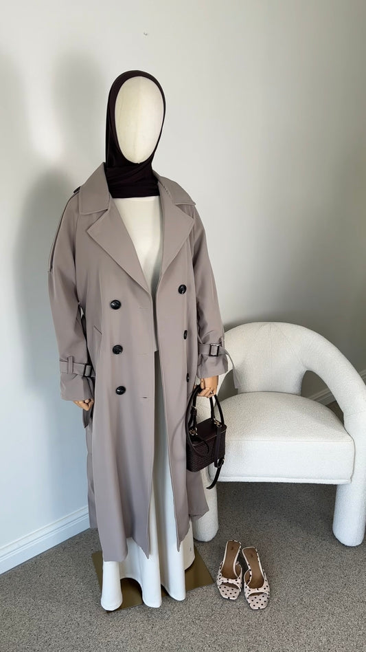 TRENCH COAT TAUPE