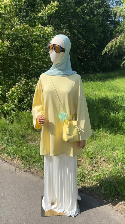 COTTON LONGSLEEVE BUTTER YELLOW (RESTOCKING SOON)