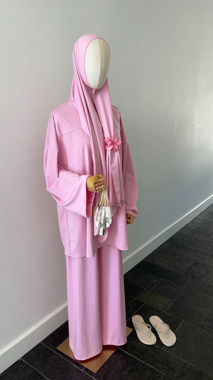 ZIP BURKINI PINK
