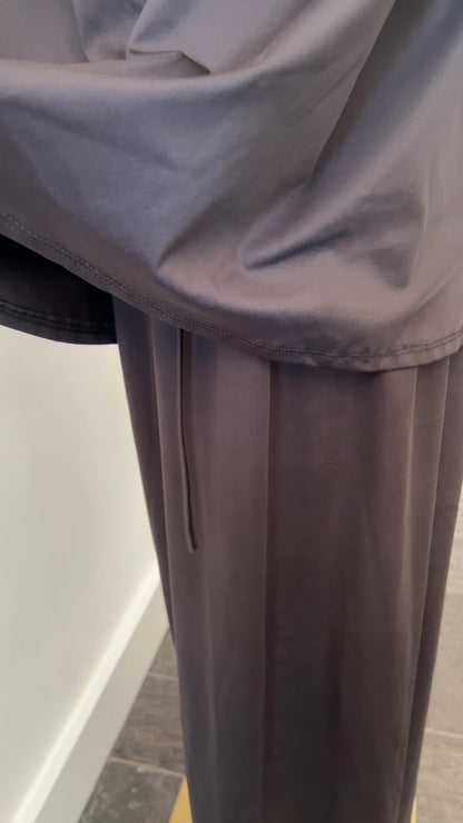 ZIP BURKINI BLACK