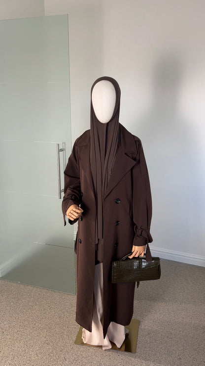 TRENCH COAT BROWN