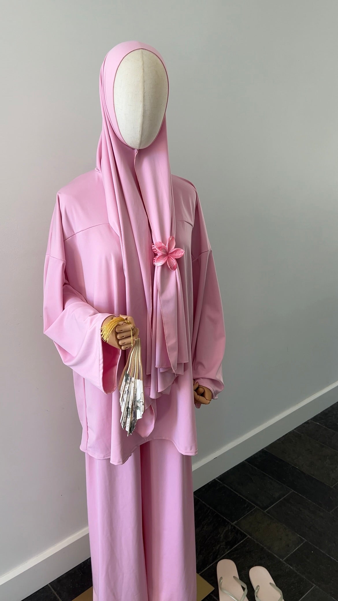 ZIP BURKINI PINK