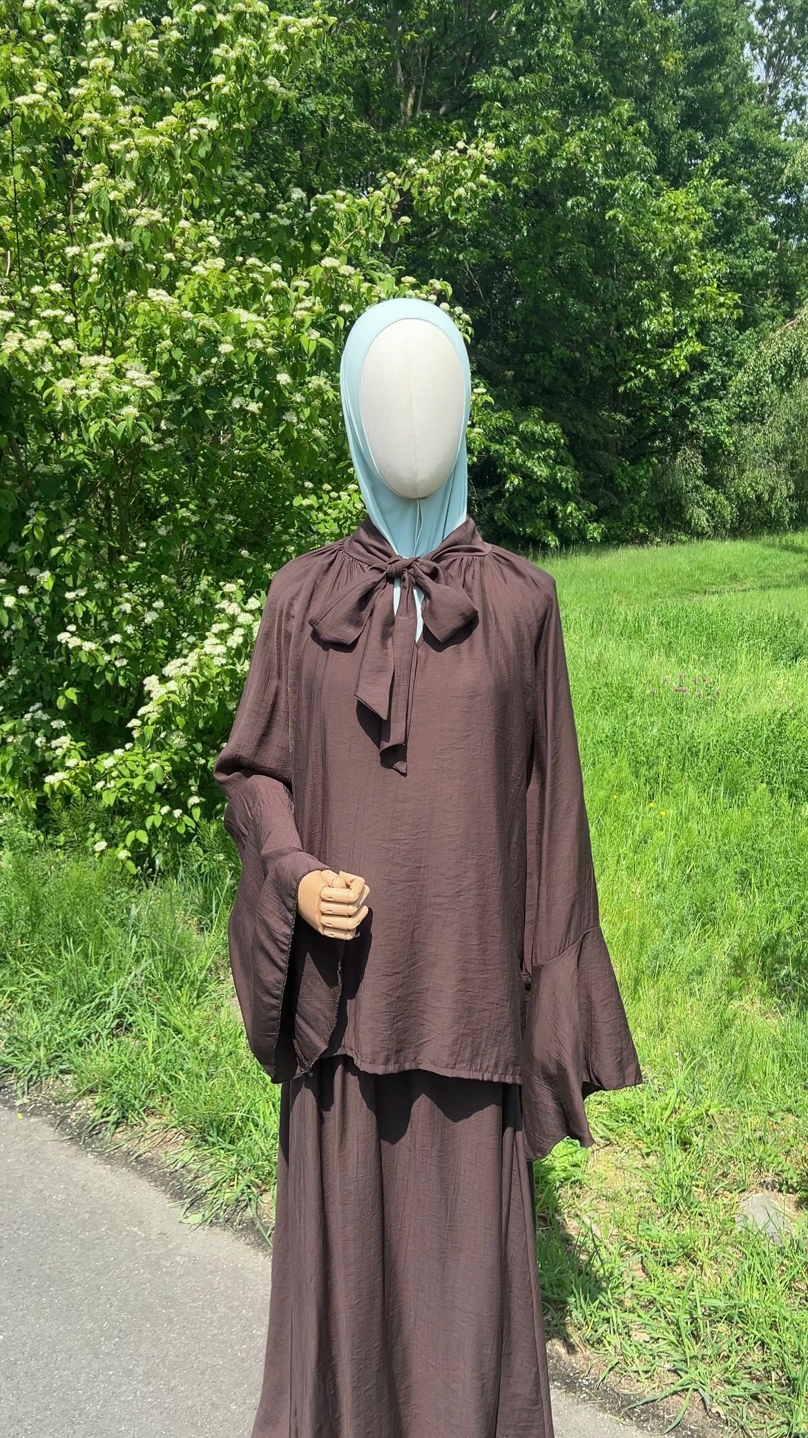 AIRY SET DARK BROWN