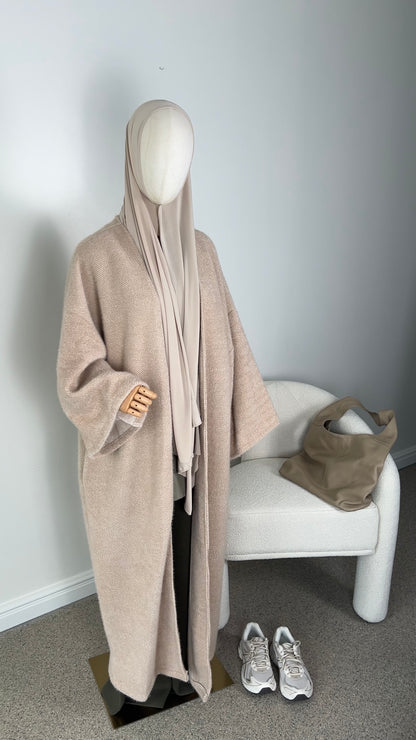 TEDDY ABAYA COAT BEIGE
