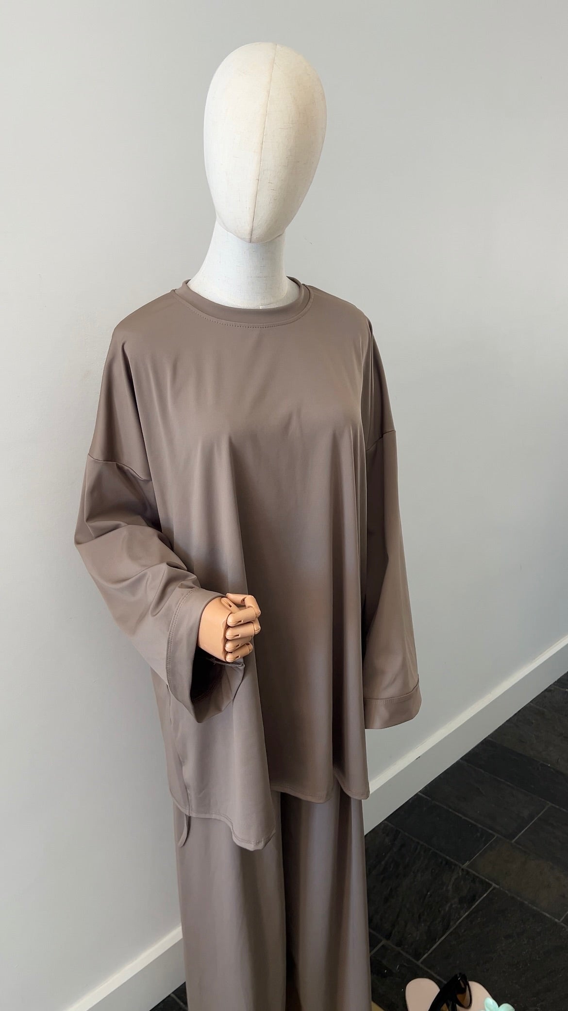 BURKINI 3 PIECE TAUPE
