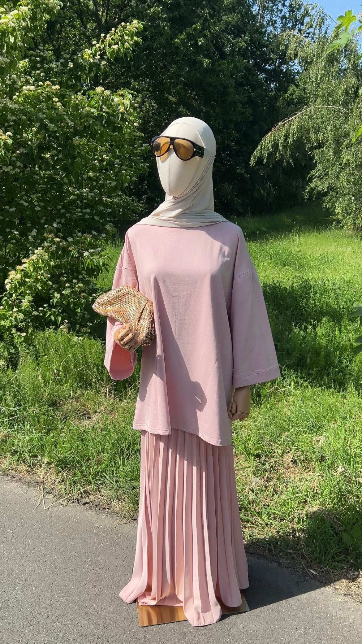 COTTON LONGSLEEVE BABY PINK (RESTOCKING SOON)