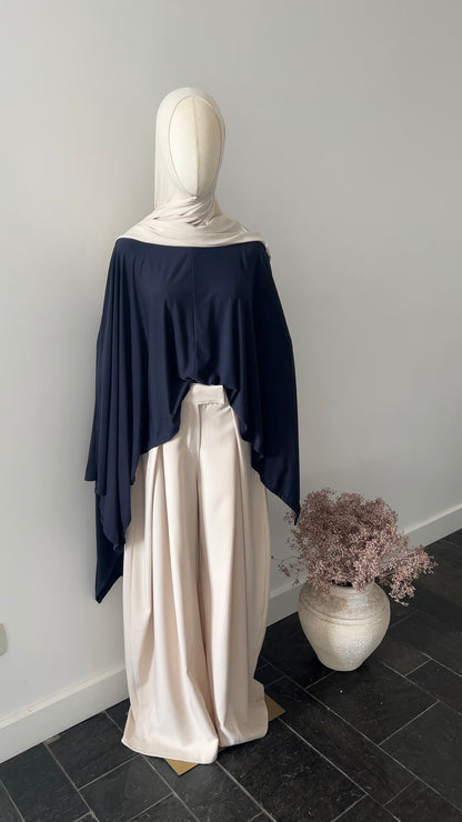 DRAPED TROUSERS BEIGE (TALL PROOF)