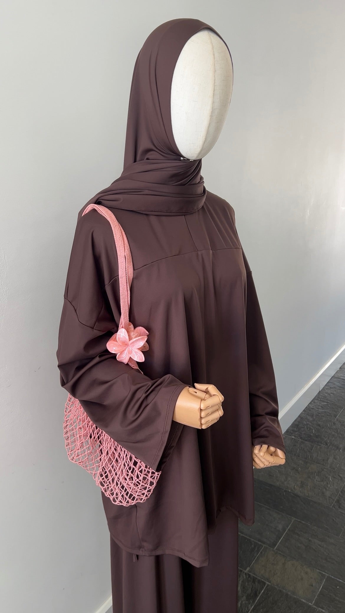 ZIP BURKINI CHOCO