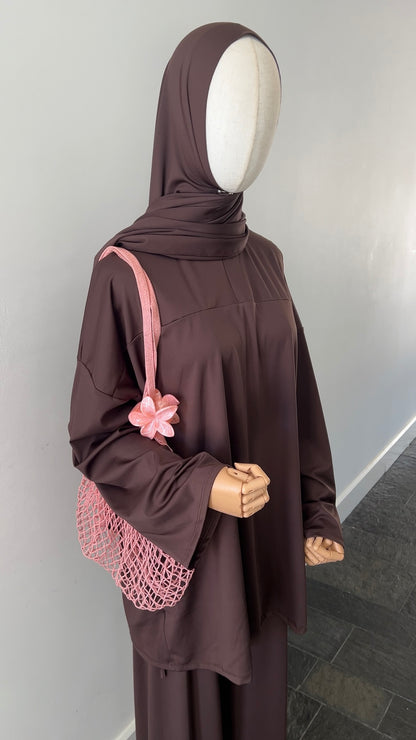ZIP BURKINI CHOCO