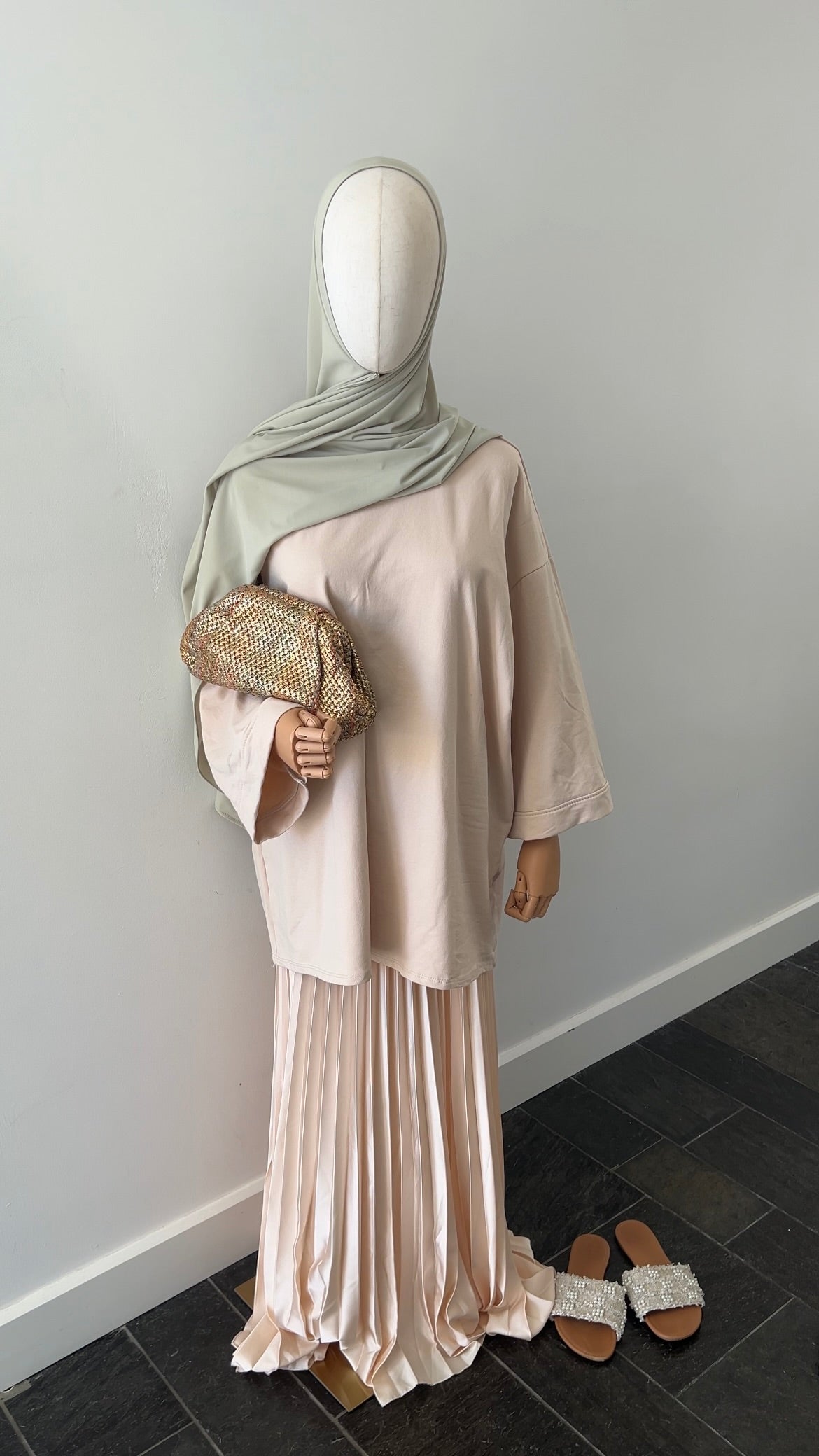 COTTON LONGSLEEVE BEIGE