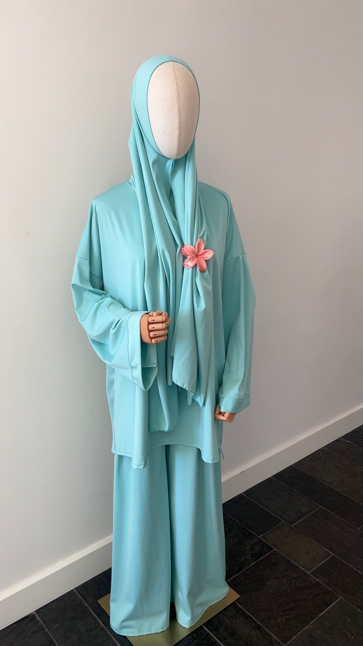BURKINI 3 PIECE AQUA