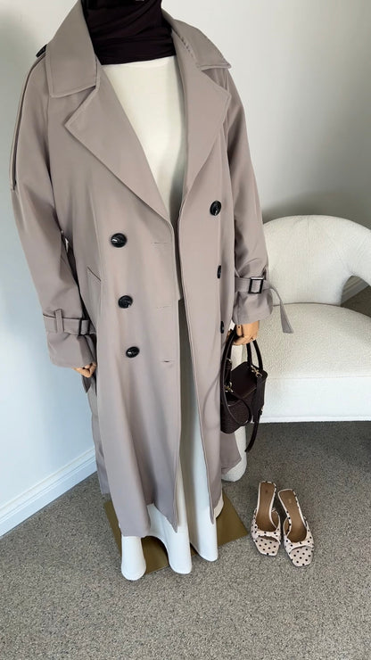 TRENCH COAT TAUPE