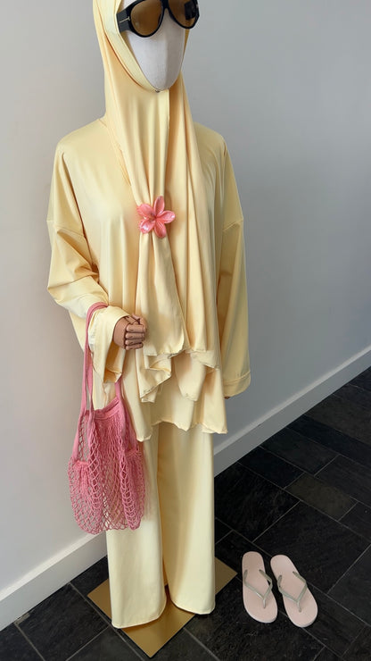 BURKINI 3 PIECE YELLOW