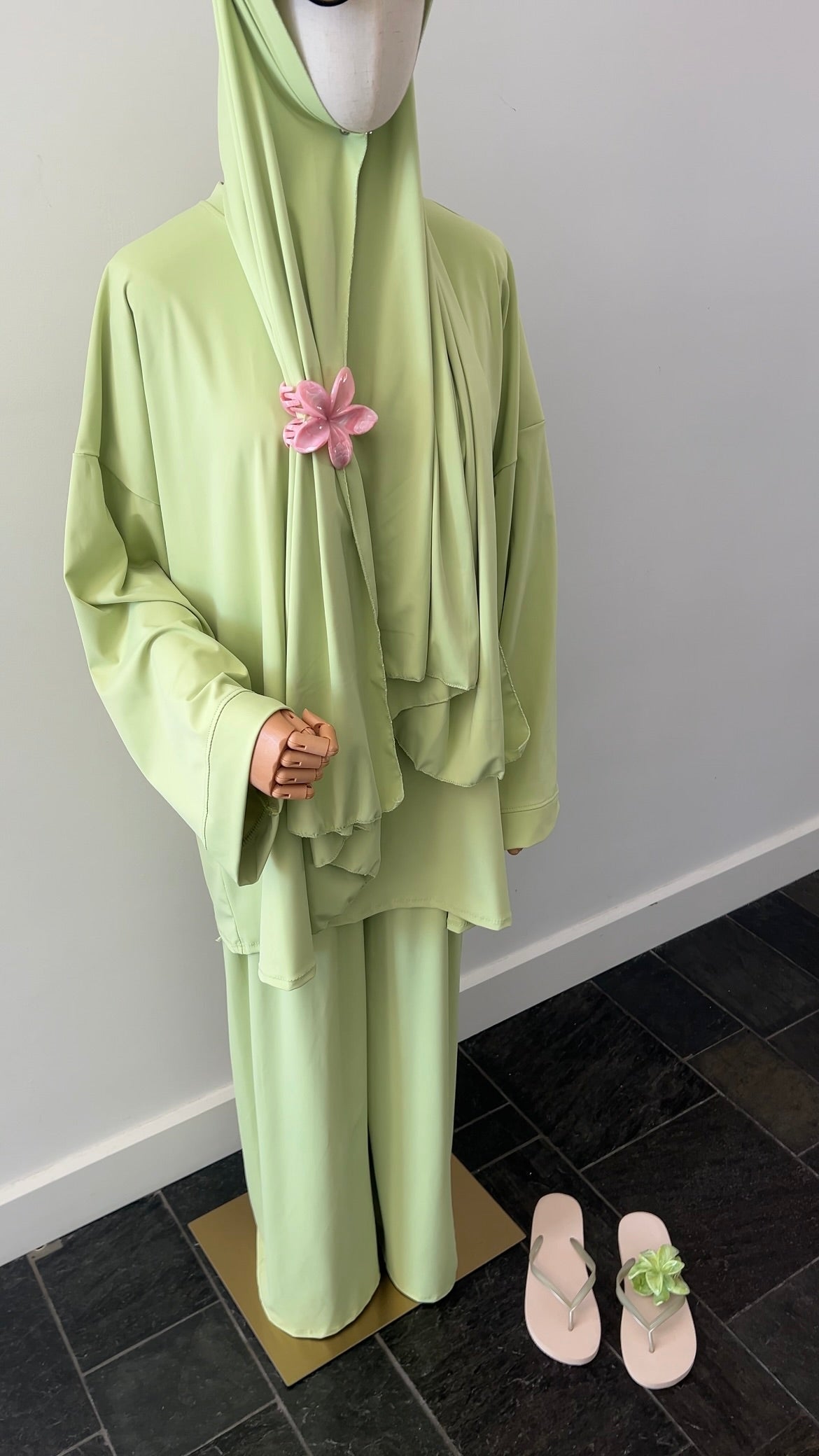 BURKINI 3 PIECE GREEN