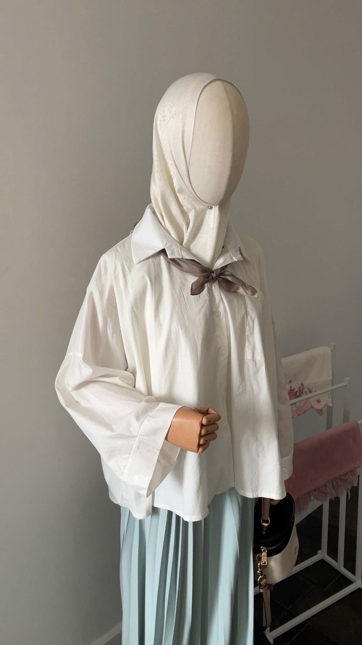 OVERSIZED SHIRT WHITE