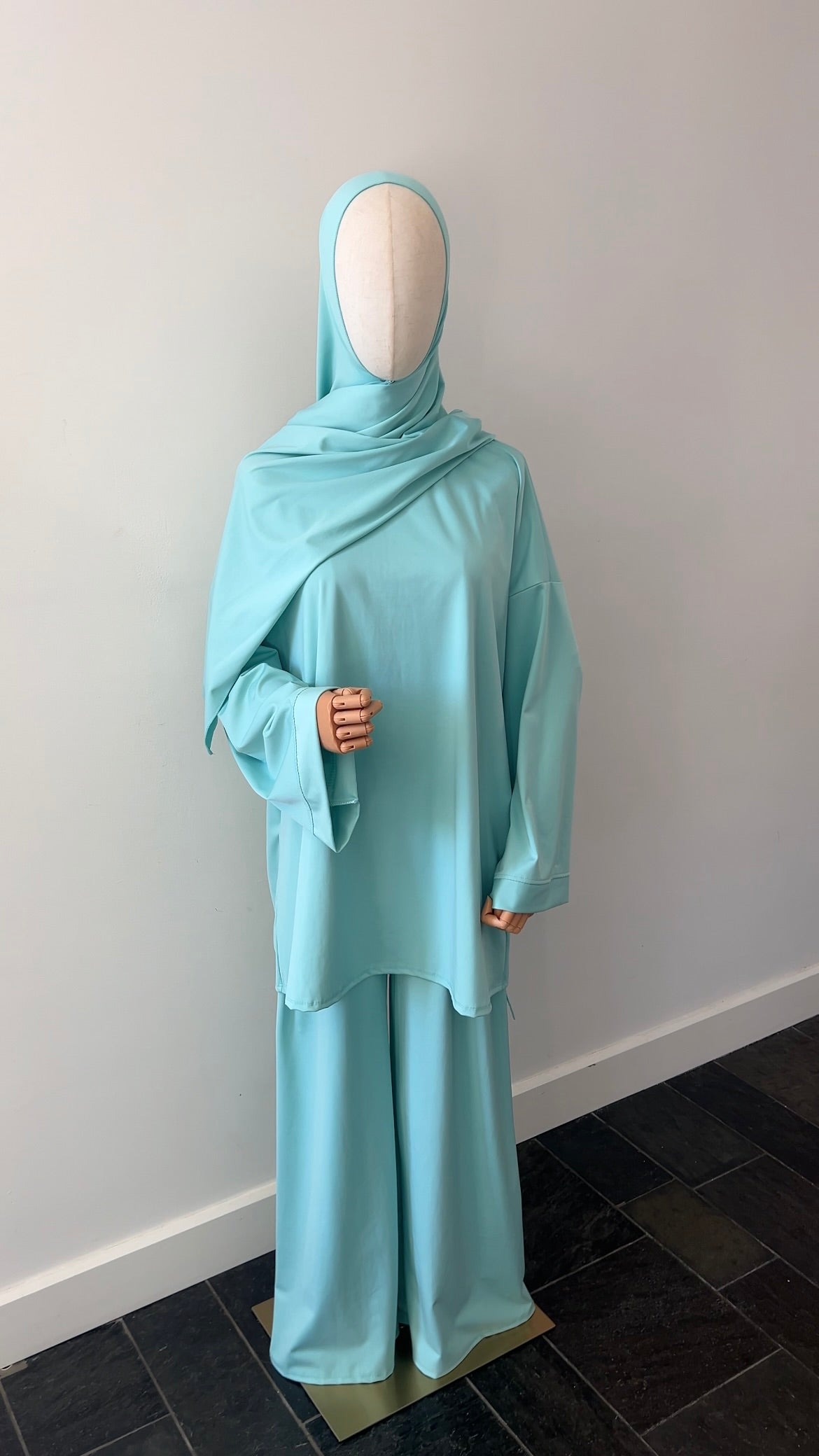 BURKINI 3 PIECE AQUA
