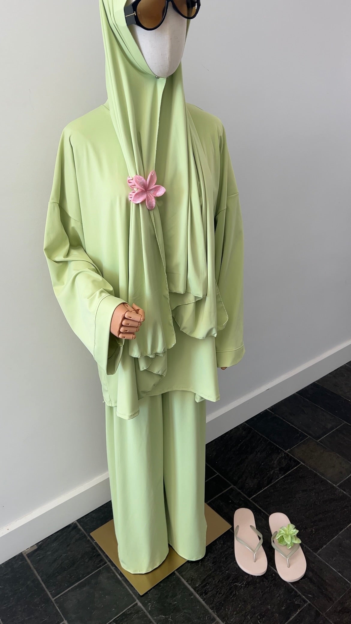 BURKINI 3 PIECE GREEN